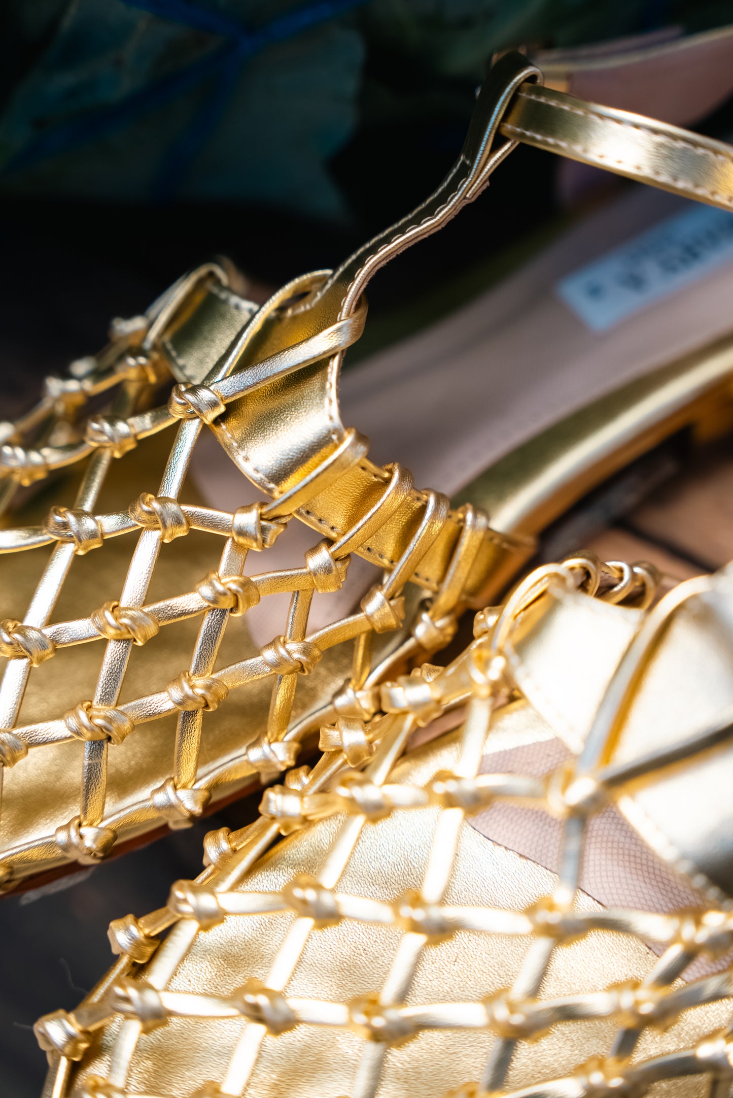 Gold Mia Sandals